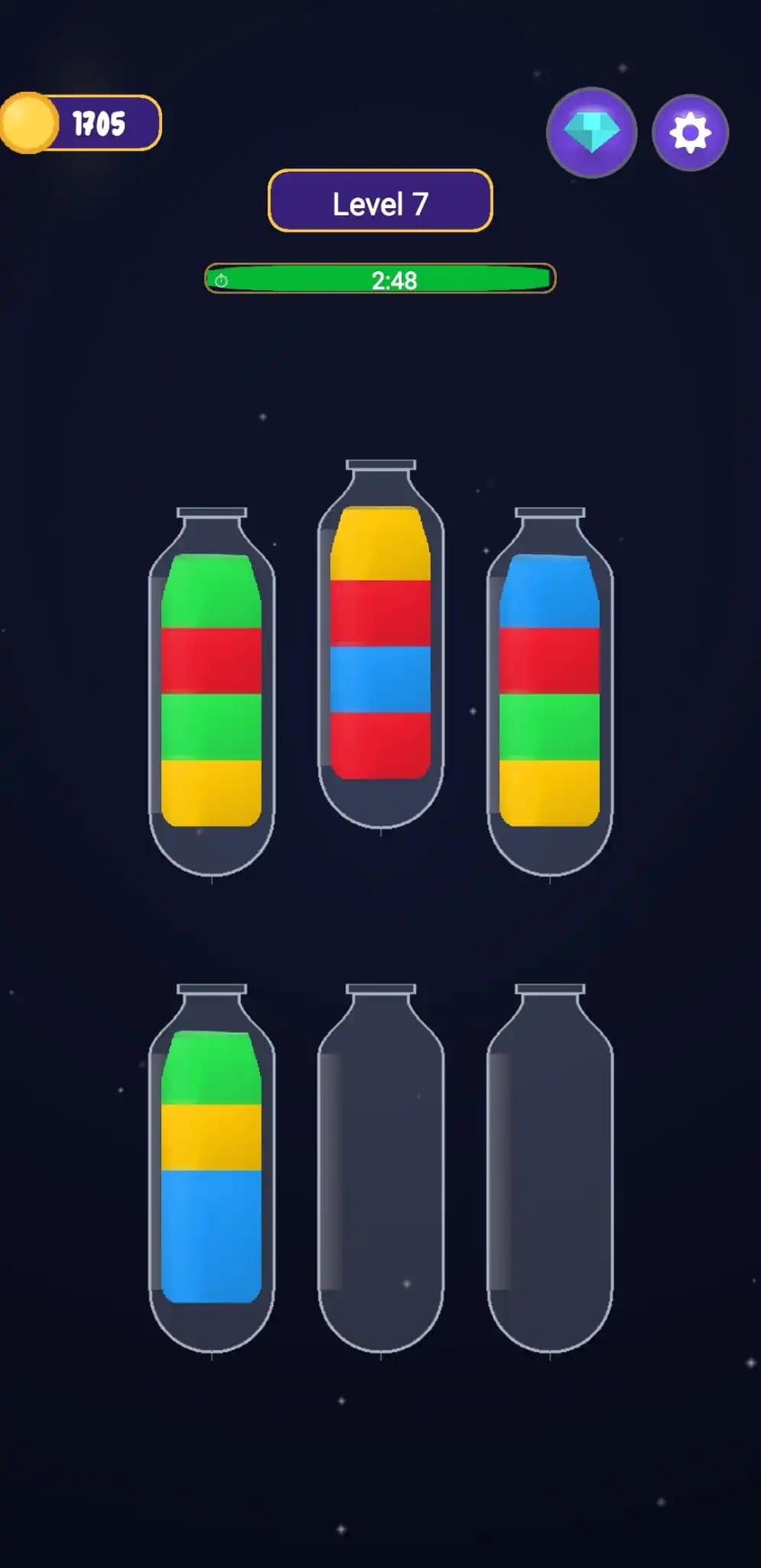 WaterSort Screenshot